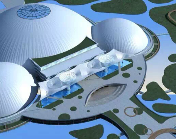 充氣膜體育館應(yīng)用于大面積敞開式作業(yè)區(qū)有哪些好處？