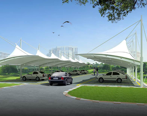 張拉膜結(jié)構(gòu)自行車棚抗外荷載能力設(shè)計需要考慮哪些因素？