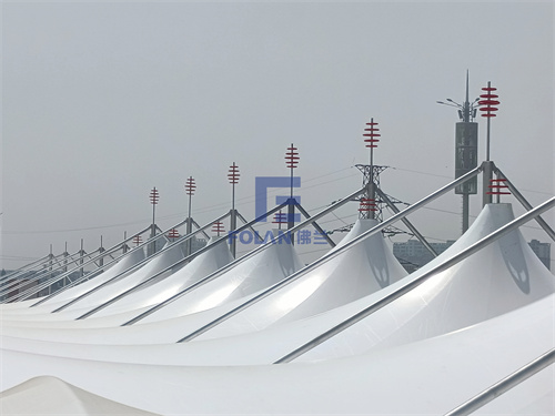 再度合作，陸良北辰中學(xué)膜結(jié)構(gòu)項(xiàng)目竣工欣賞