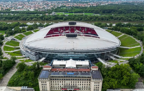 C羅創(chuàng)紀錄,葡萄牙逆轉(zhuǎn)絕殺捷克，一起來看歐洲杯球場——萊比錫紅牛競技場